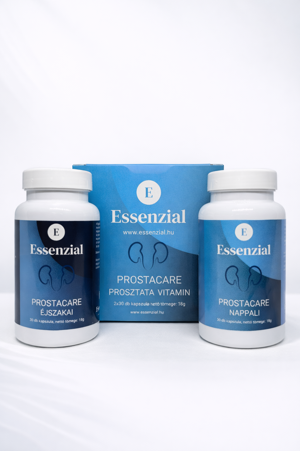 Essenzial ProstaCare – Prosztata vitamin nappali & éjszakai formula