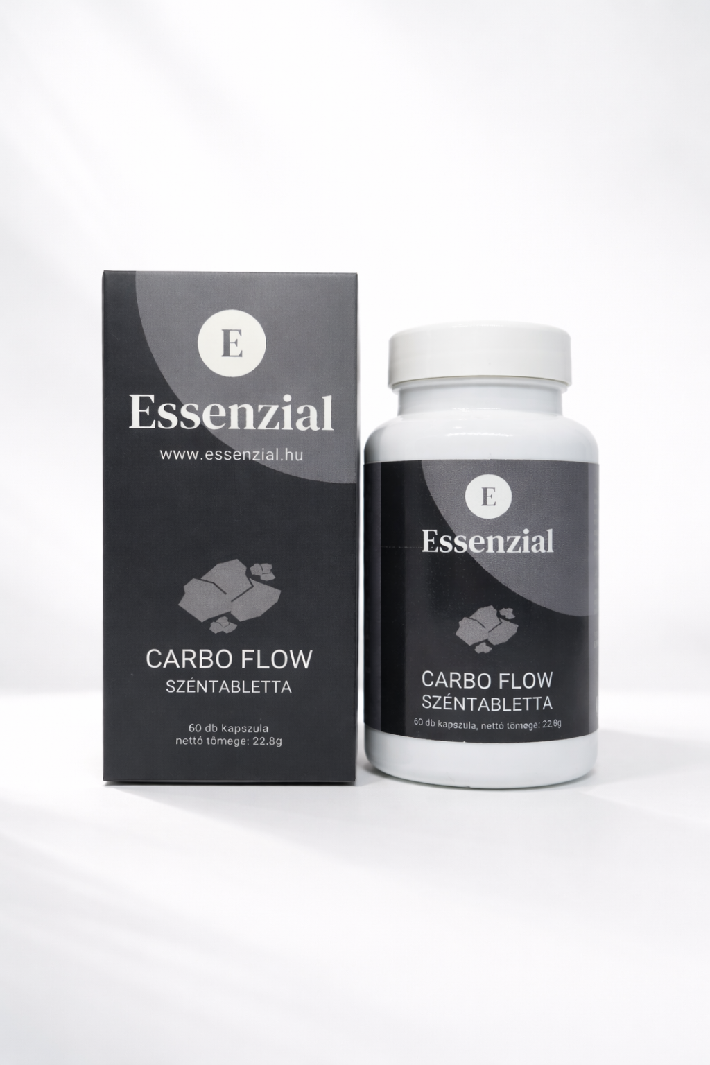 Essenzial CarboFlow  Természetes aktív szén kapszula