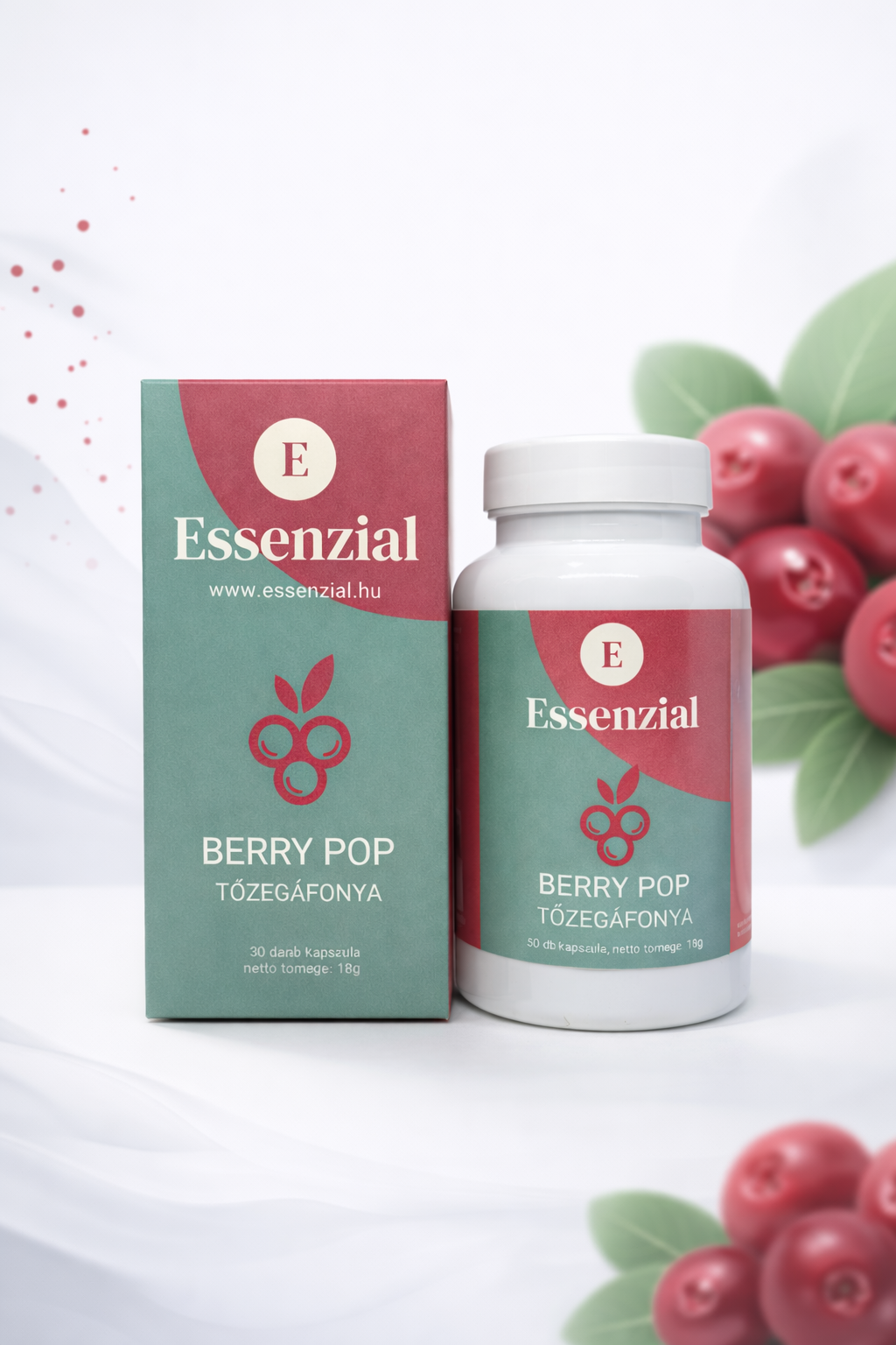 Essenzial BerryPop  Tőzegáfonya komplex