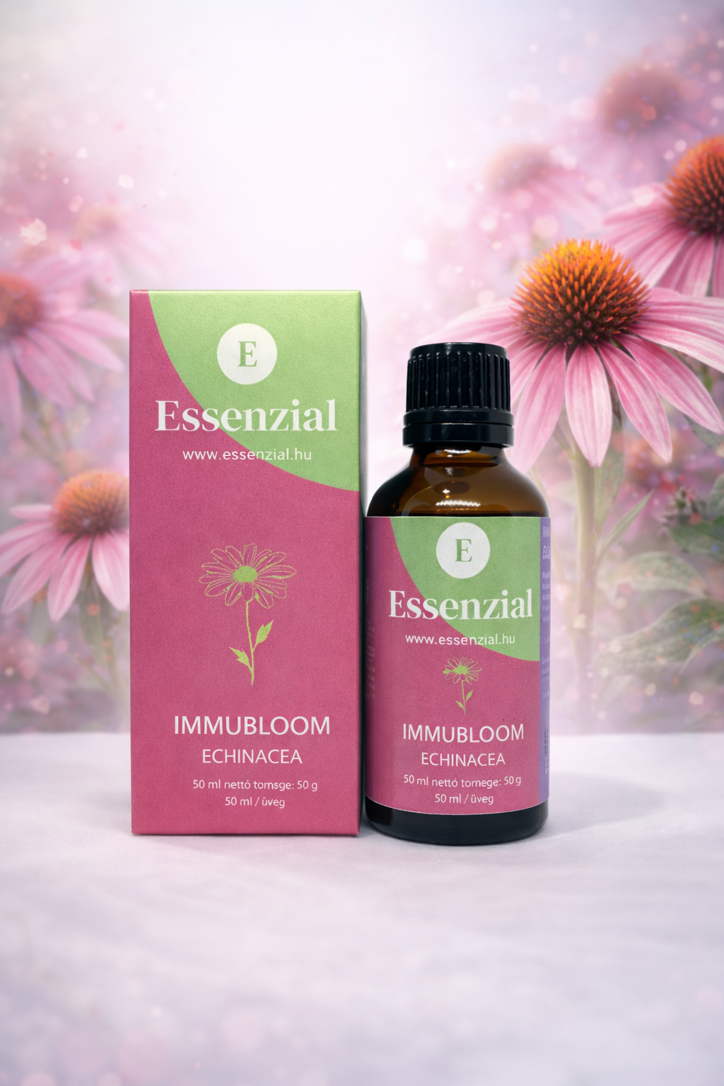 Essenzial ImmuBloom Természetes Echinacea